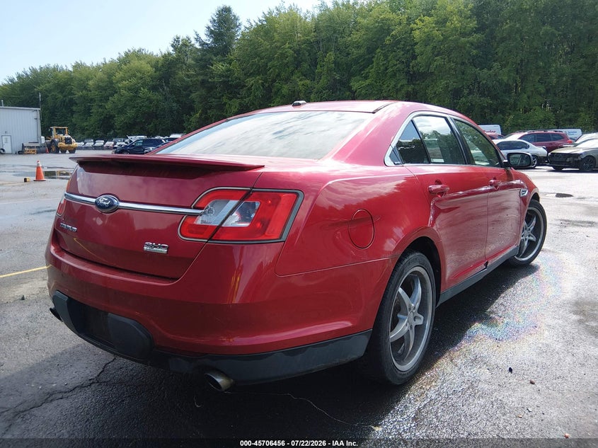 Vin: 1fahp2kt0ag109168, lot: 46205112, ford taurus sho 20104