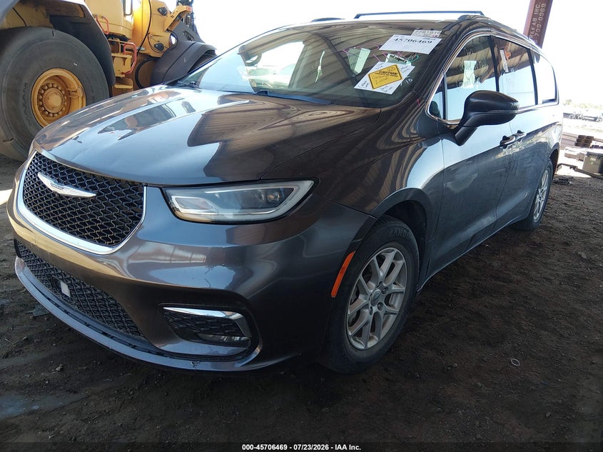 Vin: 2c4rc1bg6mr542570, lot: 46205125, chrysler pacifica touring l 20212