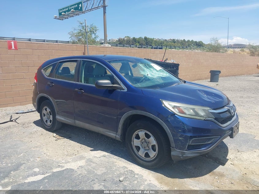 Vin: 3czrm3h32fg702122, lot: 46205127, honda cr-v lx 2015 img_1