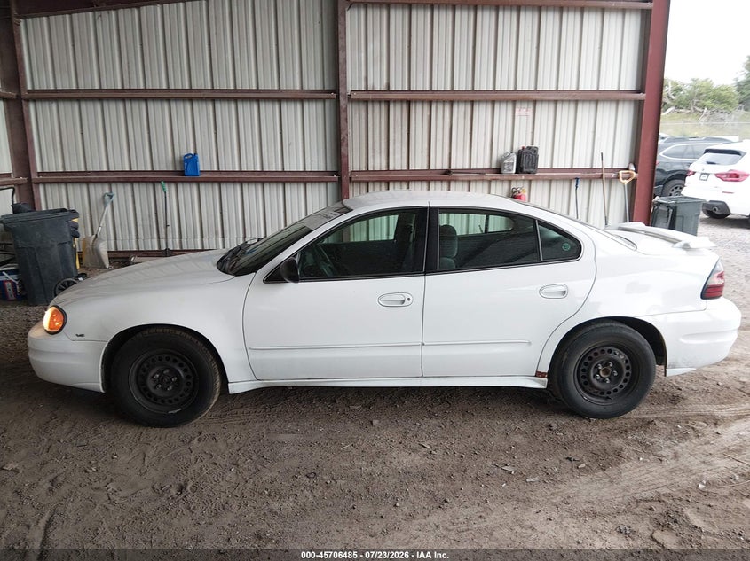 PONTIAC GRAND AM 2005 VIN 1G2NE52E15M133366