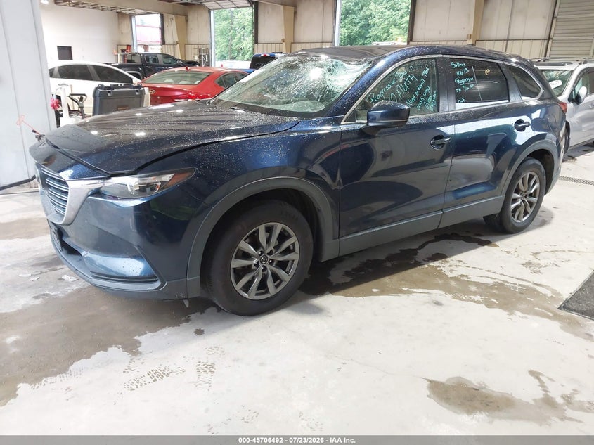 Vin: jm3tcbby1j0204561, lot: 46205148, mazda cx-9 sport 20182