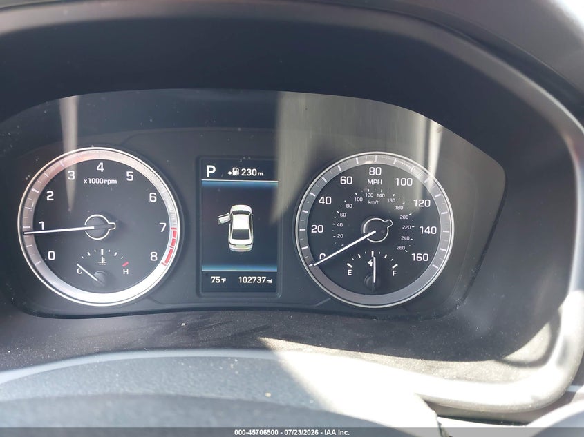 2019 HYUNDAI SONATA auction photo 7