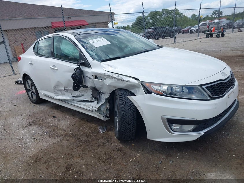 Vin: knagm4ad4d5038140, lot: 46205167, kia optima hybrid ex 2013 img_1