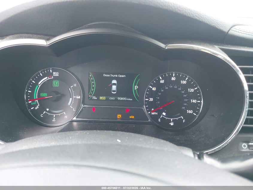 2013 KIA OPTIMA HYBRID auction photo 7