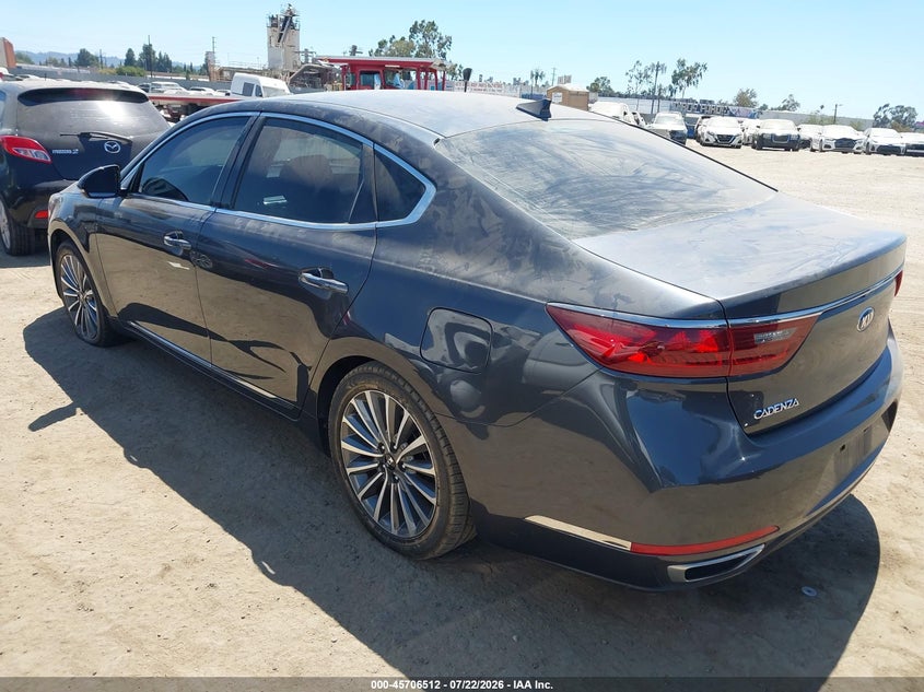 2017 KIA CADENZA auction photo 3