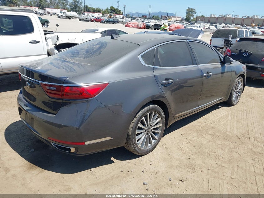 2017 KIA CADENZA auction photo 4