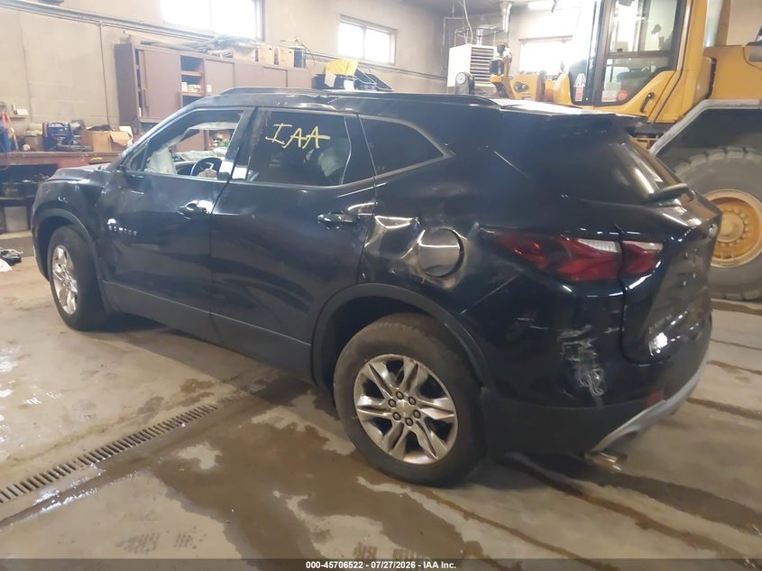 Vin: 3gnkbhrs1ls602044, lot: 46205178, chevrolet blazer awd 2lt 20203
