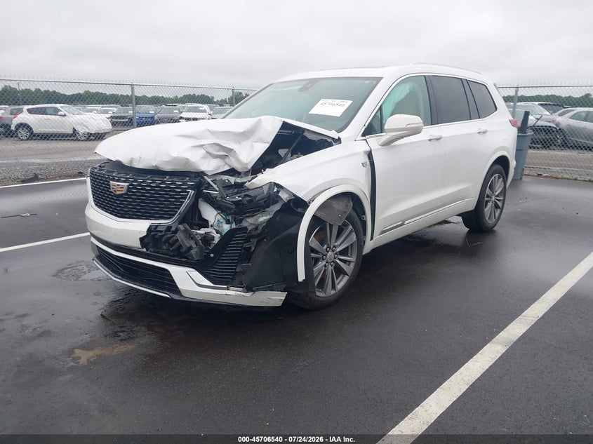 Vin: 1gykpcrs3lz149460, lot: 46205196, cadillac xt6 fwd premium luxury 20202