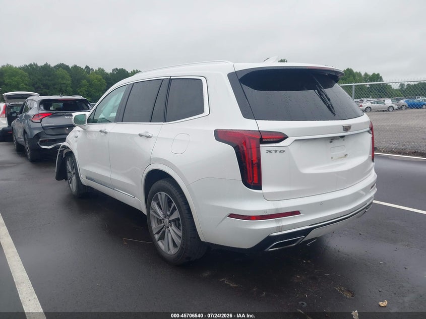 Vin: 1gykpcrs3lz149460, lot: 46205196, cadillac xt6 fwd premium luxury 20203