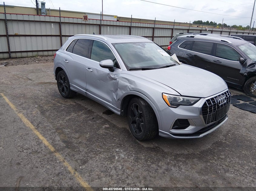 Vin: wa1aecf39l1077080, lot: 46205202, audi q3 premium 45 tfsi quattro tiptronic 2020 img_1