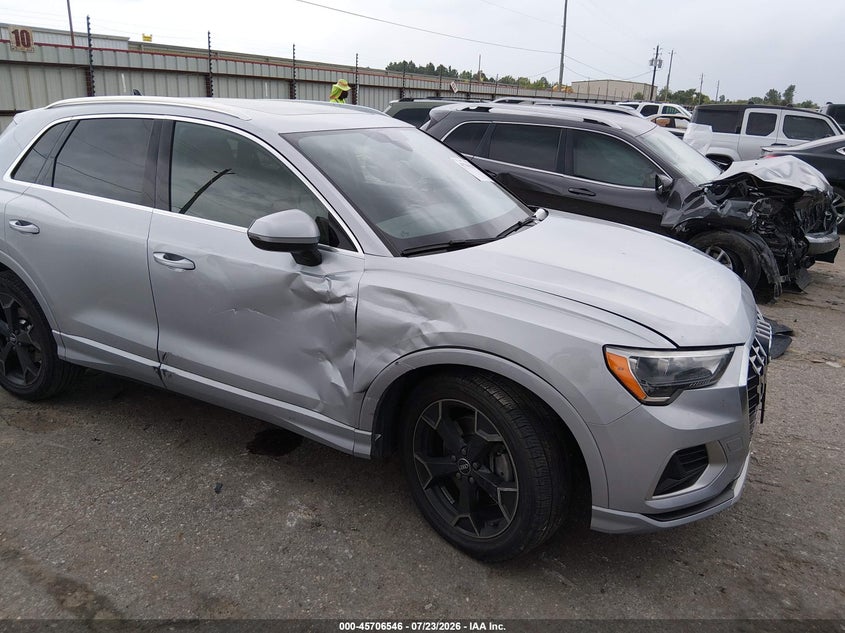 2020 AUDI Q3 SPORT UTILITY VEHICLE 2.0L I-4 DI, DOHC, VVT, TURBO, 228HP