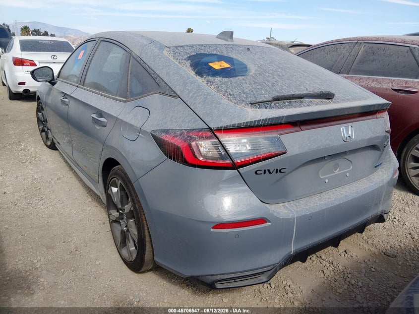 HONDA CIVIC HYBRID 2026 VIN 19XFL4H99TE000215