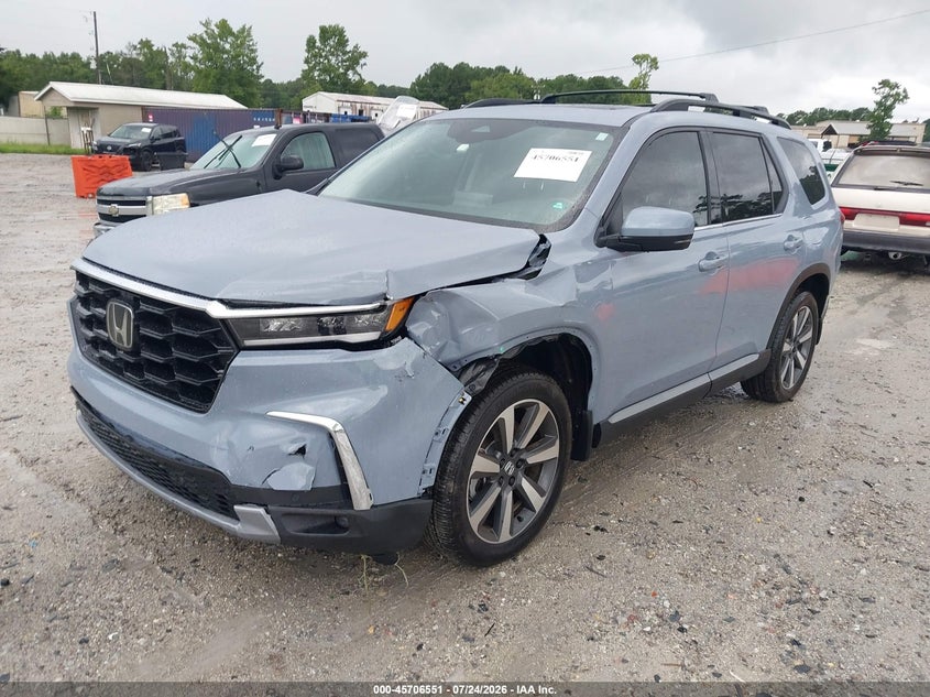 Vin: 5fnyg1h74sb169366, lot: 46205208, honda pilot touring 20252