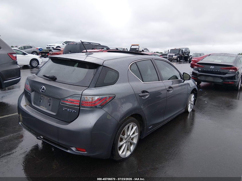 Vin: jthkd5bh2c2086772, lot: 46205226, lexus ct 200h premium 20124