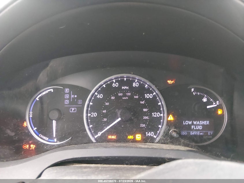 2012 LEXUS CT 200H auction photo 7