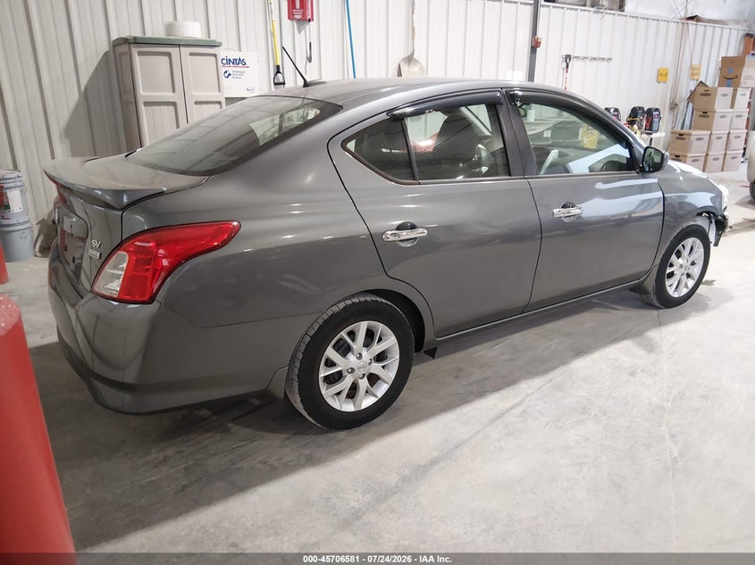 Vin: 3n1cn7ap4jl876340, lot: 46205237, nissan versa 1.6 sv 20184