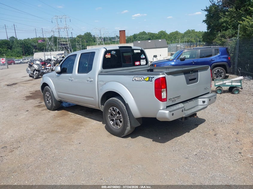Vin: 1n6ad0ev9en737444, lot: 46205239, nissan frontier pro-4x 20143