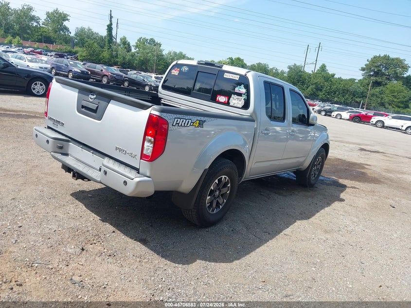 Vin: 1n6ad0ev9en737444, lot: 46205239, nissan frontier pro-4x 20144