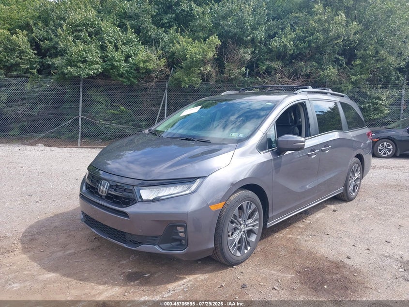 Vin: 5fnrl6h8xsb002435, lot: 46205251, honda odyssey touring 20252