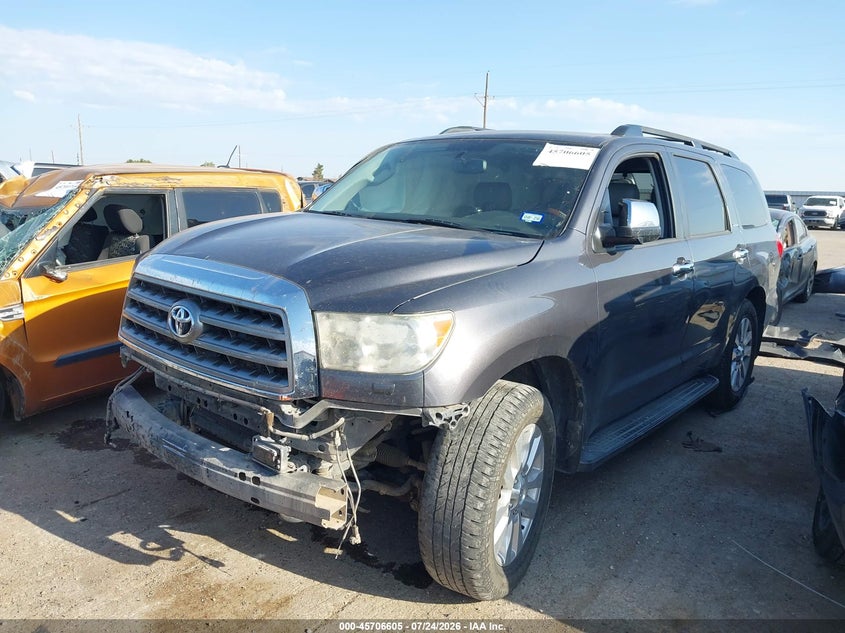 Vin: 5tddw5g15es106900, lot: 46205261, toyota sequoia platinum 5.7l v8 20142