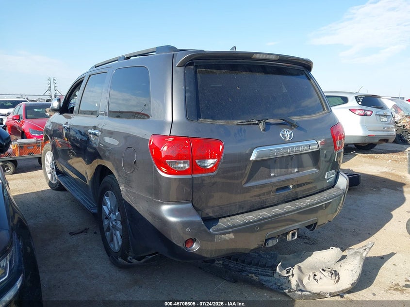 Vin: 5tddw5g15es106900, lot: 46205261, toyota sequoia platinum 5.7l v8 20143