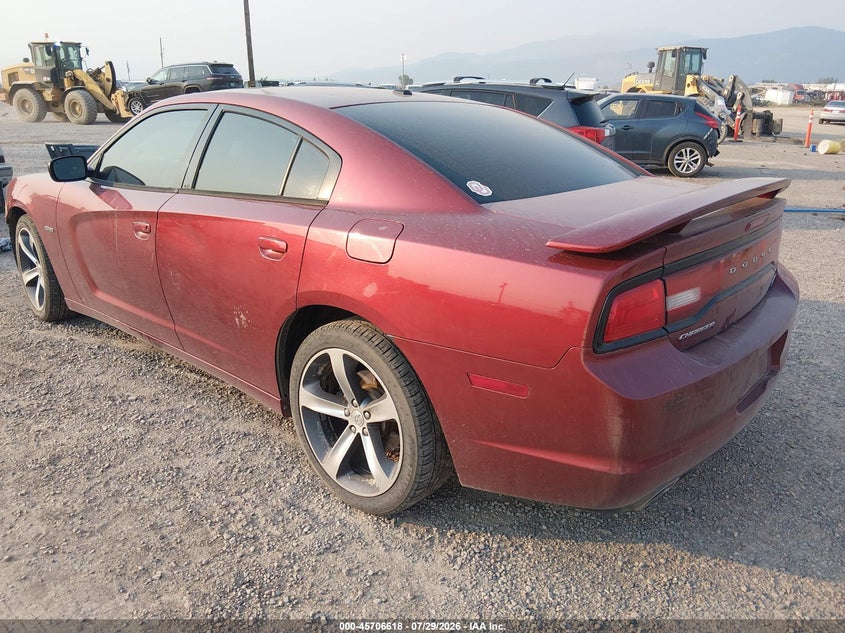 Vin: 2c3cdxct0eh219578, lot: 46205275, dodge charger r/t 100th anniversary 20143