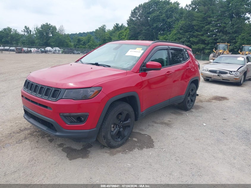 Vin: 3c4njdbb7lt205279, lot: 46205297, jeep compass latitude 4x4 20202
