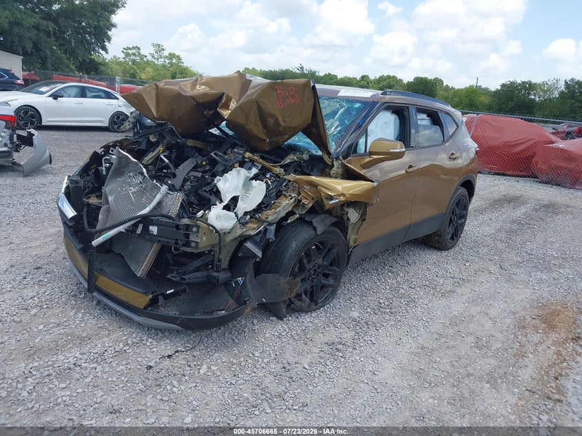 Vin: 3gnkbcrs7ks693208, lot: 46205321, chevrolet blazer 20192