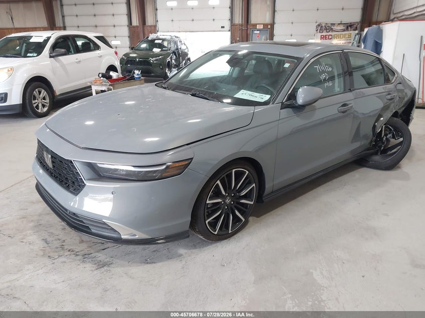 Vin: 1hgcy2f83sa079290, lot: 46205334, honda accord hybrid touring 20252