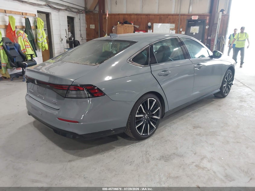 Vin: 1hgcy2f83sa079290, lot: 46205334, honda accord hybrid touring 20254