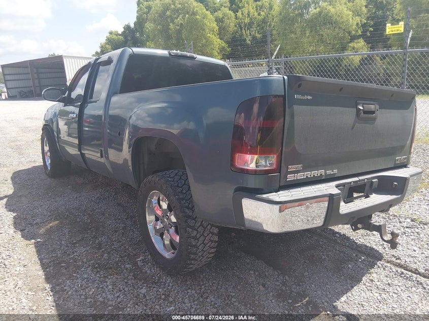Vin: 1gtscve06az128309, lot: 46205345, gmc sierra 1500 sle 20103