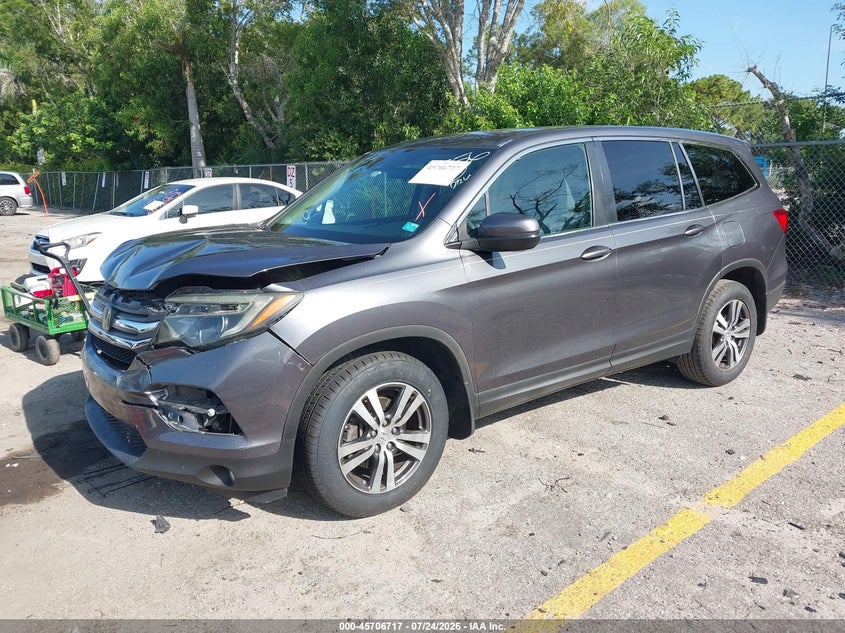 Vin: 5fnyf5h42gb007856, lot: 46205373, honda pilot ex 20162