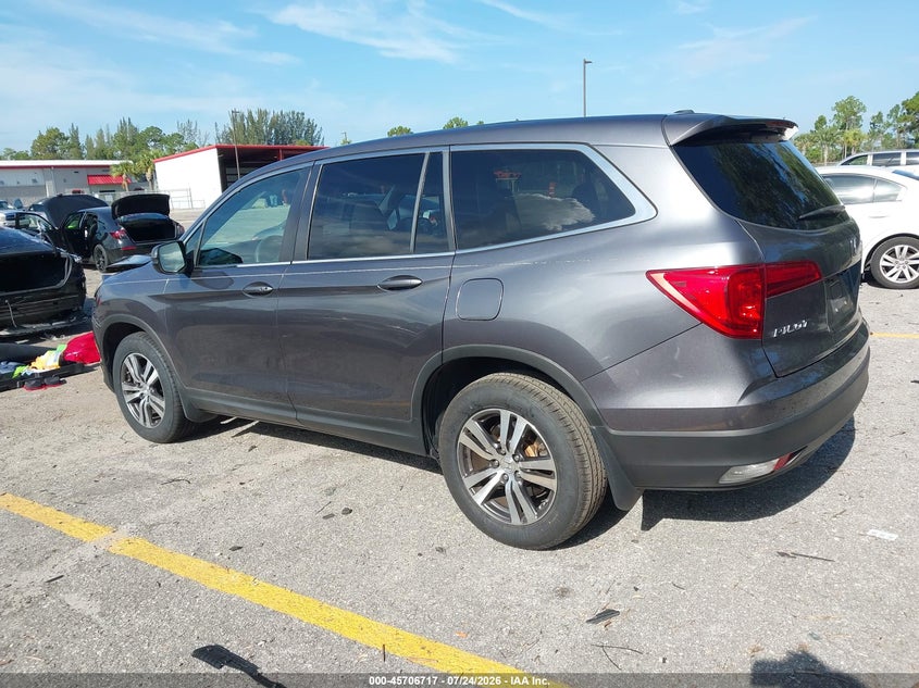 Vin: 5fnyf5h42gb007856, lot: 46205373, honda pilot ex 20163