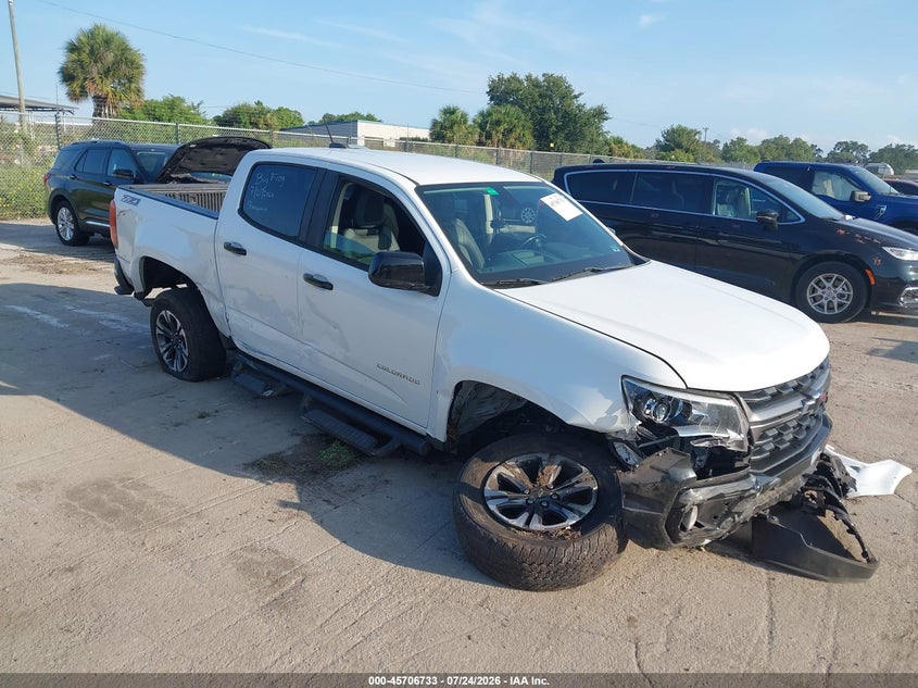 Vin: 1gcgsden7m1231255, lot: 46205391, chevrolet colorado 2wd  short box z71 2021 img_1