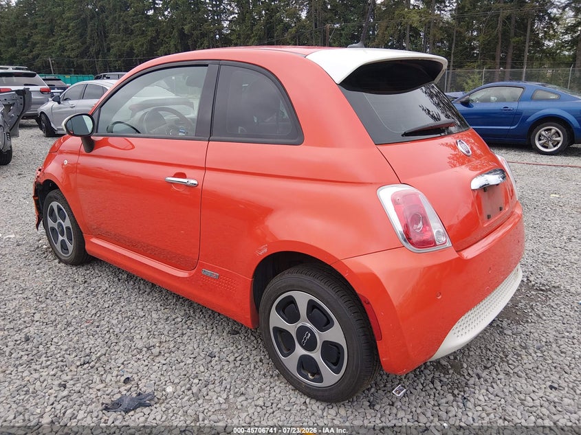 2015 FIAT 500E auction photo 3