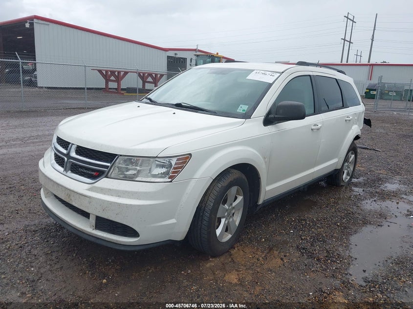 Vin: 3c4pdcab8gt139648, lot: 46205401, dodge journey se 20162
