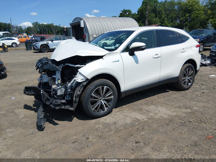 Vin: jteaaaah8mj073785, lot: 46205407, toyota venza le 20212