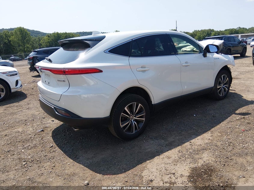 Vin: jteaaaah8mj073785, lot: 46205407, toyota venza le 20214