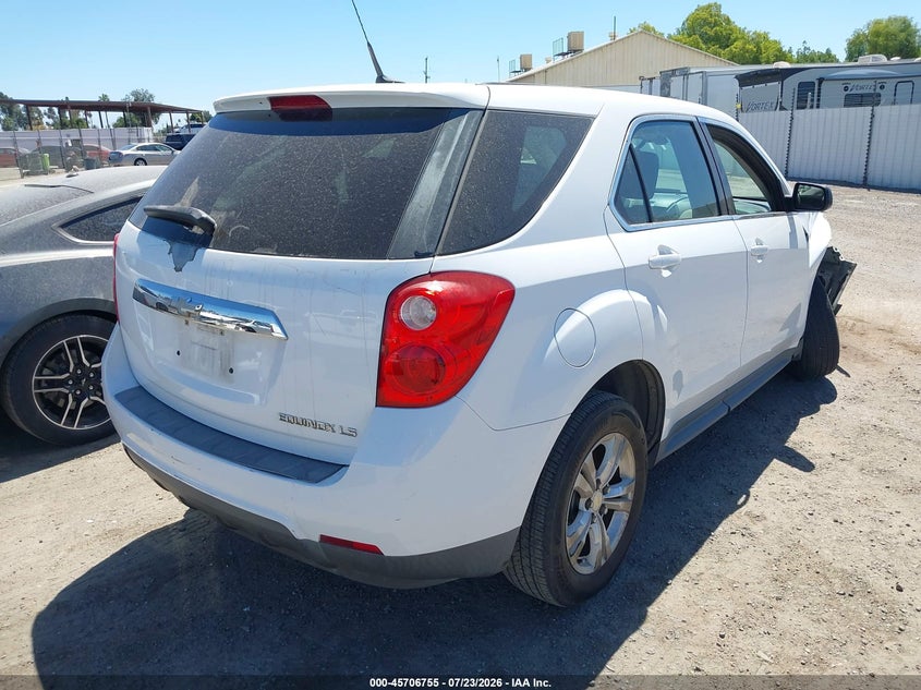 Vin: 2cnalbewxa6255537, lot: 46205411, chevrolet equinox ls 20104