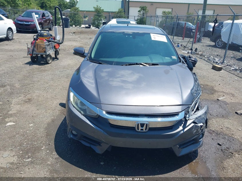 2017 HONDA CIVIC SEDAN 1.5L I-4 DI, DOHC, VVT, TURBO, REGULAR , 174HP