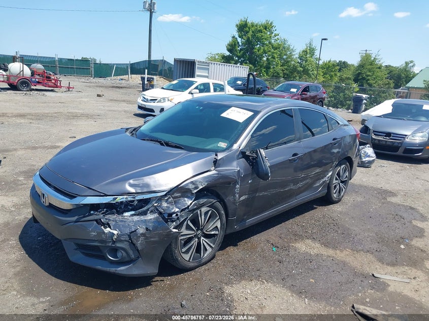 2017 HONDA CIVIC SEDAN 1.5L I-4 DI, DOHC, VVT, TURBO, REGULAR , 174HP