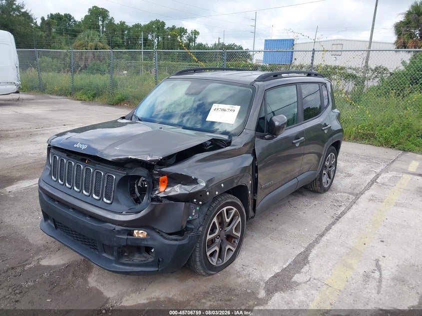 2017 Jeep Renegade, Удар спереди, IAAI, VIN ZACCJABB2HPG01897 — фото 2