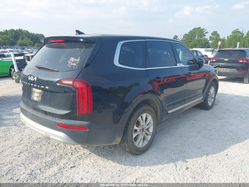 Vin: 5xyp2dhc6ng214829, lot: 46205432, kia telluride lx 20224