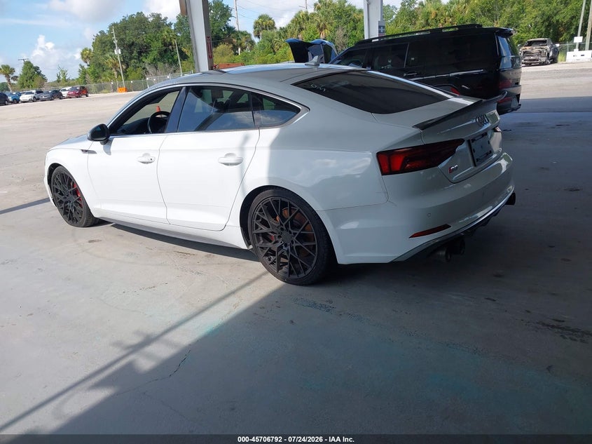 Vin: waub4cf59ja030219, lot: 46205448, audi s5 3.0t premium plus 20183