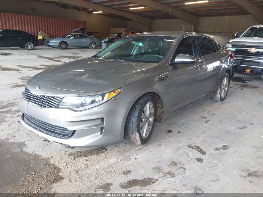 Vin: 5xxgu4l34jg273880, lot: 46205449, kia optima ex 20182