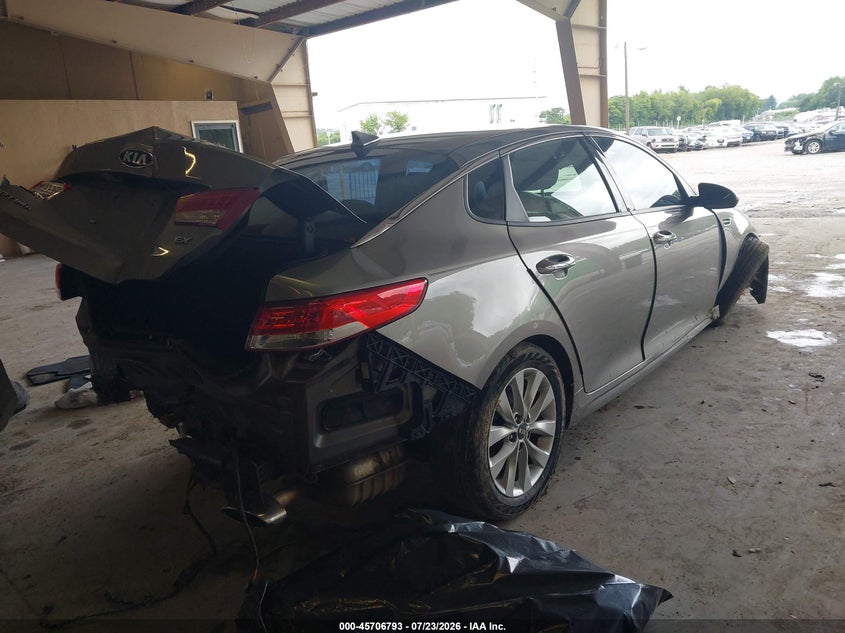 Vin: 5xxgu4l34jg273880, lot: 46205449, kia optima ex 20184