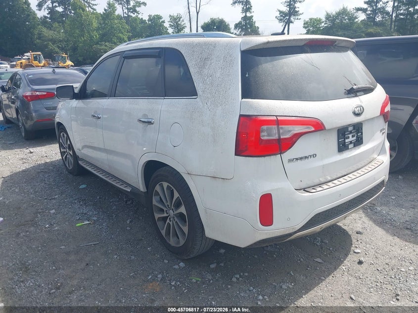 2014 KIA SORENTO auction photo 3