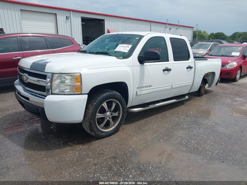 2010 Chevrolet Silverado, Звичайний знос, IAAI, VIN 3GCRCSEA8AG189473 — фото 2