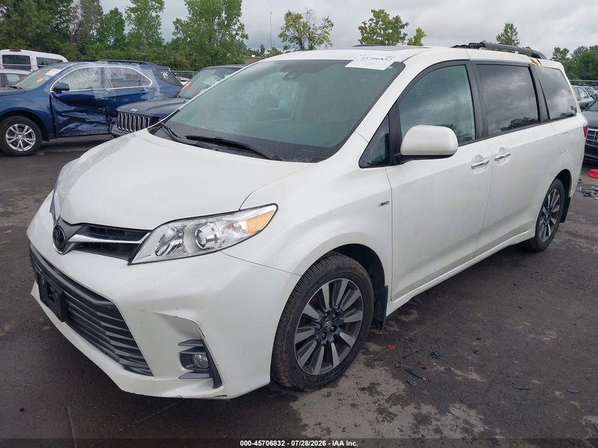 Vin: 5tddz3dc3ks224635, lot: 46205488, toyota sienna xle premium 7 passenger 20192