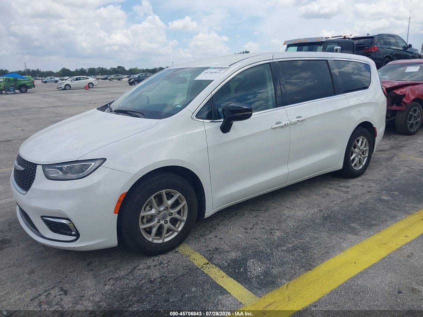 Vin: 2c4rc1bg8rr182225, lot: 46205499, chrysler pacifica touring l 20242